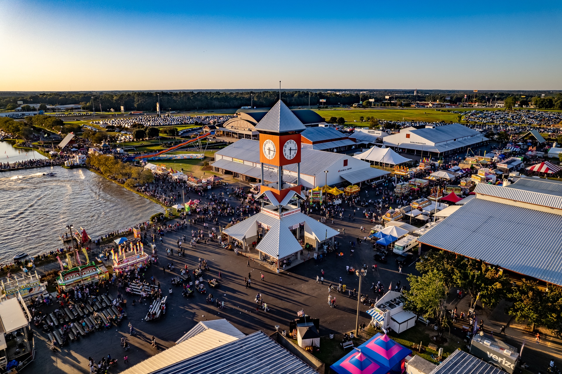 360 Degree Aerial Panoramas of the National Fairgrounds in
